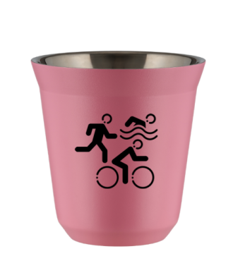 Kubek hot pink 80 ml, SPORTY kubek termiczny na kawe | 65,00 zł