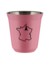 Kubek hot pink 80 ml, FRANCJA kubek termiczny na kawe | 65,00 zł