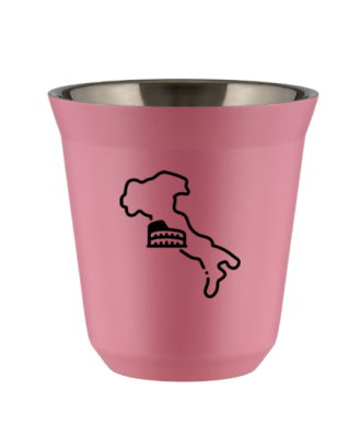 Kubek hot pink 80 ml, WLOCHY kubek termiczny na kawe | 65,00 zł
