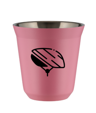 Kubek hot pink 80 ml, KASK kubek termiczny na kawe | 65,00 zł
