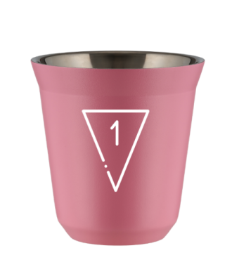 Kubek hot pink 80 ml, 1 (bialy) kubek termiczny na kawe | 65,00 zł