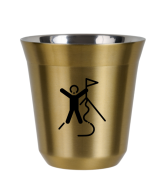 Kubek złoty 80 ml, WSPINACZKA 1