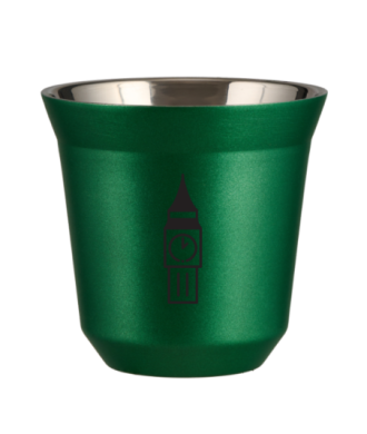 Kubek 150 ml ZIELONY METALIC "BIG BEN (czarny)" Kubek 150 ml ZIELONY METALIC "BIG BEN (czarny)"