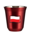 Kubek czerwony 150 ml, FLAGA POLSKI kubek termiczny na kawe | 85,00 zł