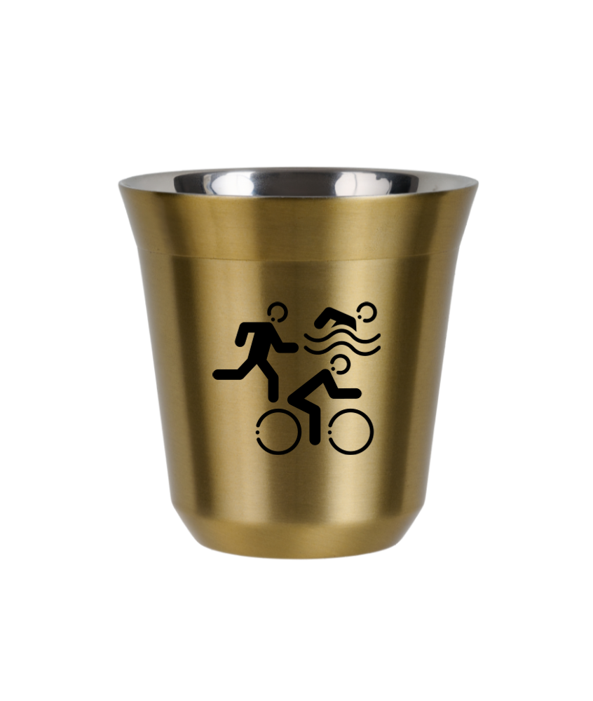 Kubek złoty 80 ml, SPORTY kubek termiczny na kawe | 65,00 zł Kubek złoty 80 ml, SPORTY kubek termiczny na kawe | 65,00 zł