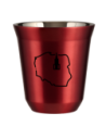 Kubek czerwony 150 ml, POLSKA (czarny) kubek termiczny na kawe | 85,00 zł