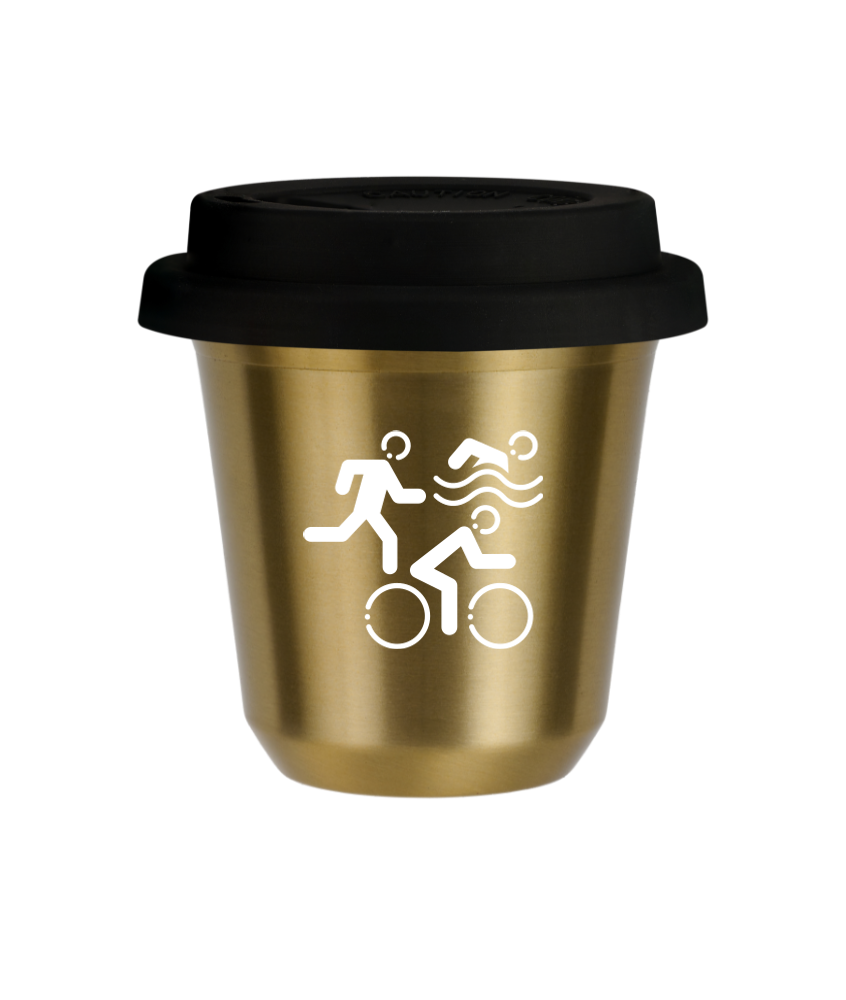 Kubek złoty 80 ml, SPORTY (biały) z pokrywką czarną kubek termiczny na kawe | 70,00 zł Kubek złoty 80 ml, SPORTY (biały) z pokrywką czarną kubek termiczny na kawe | 70,00 zł