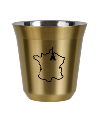 Kubek złoty 80 ml, FRANCJA