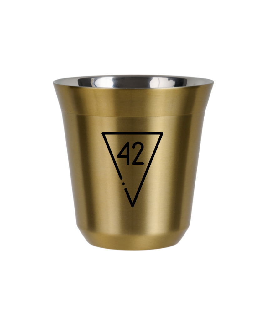 Kubek złoty 80 ml, 42 (czarny) kubek termiczny na kawe | 65,00 zł Kubek złoty 80 ml, 42 (czarny) kubek termiczny na kawe | 65,00 zł