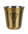 Kubek złoty 80 ml, 21 kubek termiczny na kawe | 65,00 zł