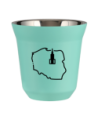 Kubek turkusowy 150 ml, POLSKA kubek termiczny na kawe | 70,00 zł