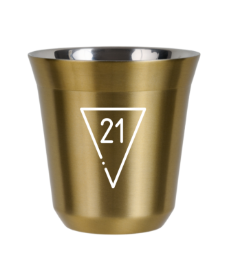 Kubek złoty 80 ml, 21 (biały)