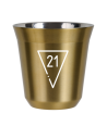 Kubek złoty 80 ml, 21 (biały) kubek termiczny na kawe | 65,00 zł