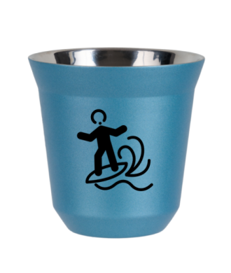 Kubek jasnoniebieski 150 ml, WINDSURFING kubek termiczny na kawe | 65,00 zł