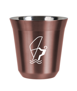 R?owy kubek zloto 150 ml, SPORTY WODNE (bialy) kubek termiczny na kawe | 65,00 zł