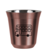 R?owy kubek zloto 150 ml, AUTOBUS (czarny) kubek termiczny na kawe | 65,00 zł