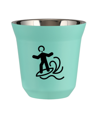 Kubek turkusowy 80 ml, WINDSURFING
