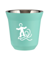 Kubek turkusowy 80 ml, WINDSURFING (biały) kubek termiczny na kawe | 65,00 zł
