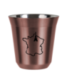 R?owy kubek zloto 150 ml, FRANCJA kubek termiczny na kawe | 70,00 zł