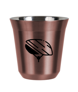 R?owy kubek zloto 150 ml, KASK kubek termiczny na kawe | 70,00 zł