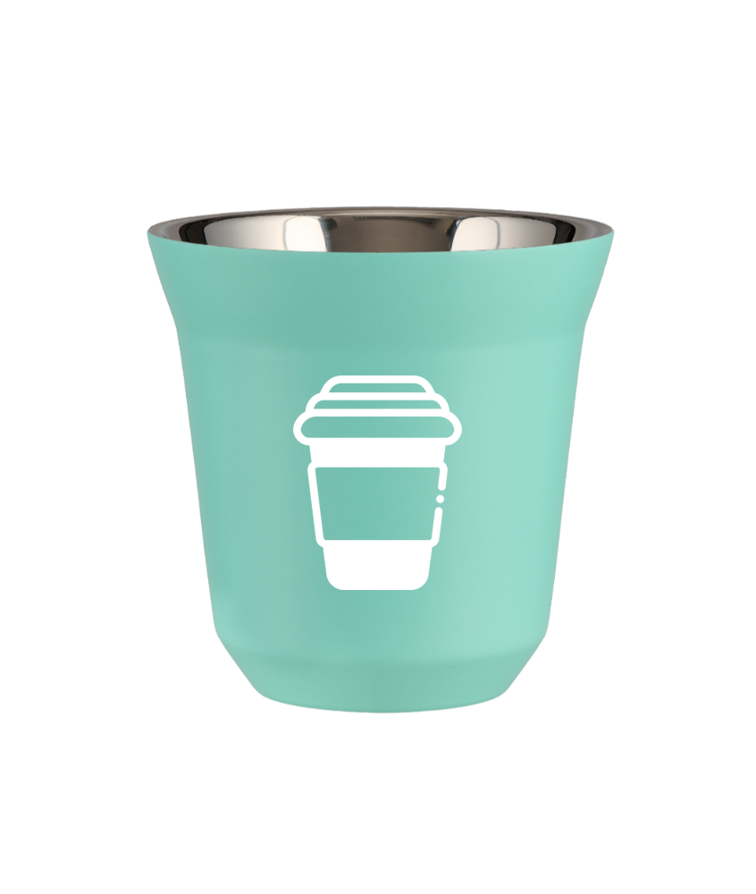 Kubek turkusowy 80 ml, KUBEK (biały) kubek termiczny na kawe | 65,00 zł Kubek turkusowy 80 ml, KUBEK (biały) kubek termiczny na kawe | 65,00 zł