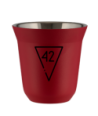 Kubek czerwony mat 150 ml, 42 (czarny) kubek termiczny na kawe | 70,00 zł