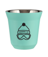 Kubek turkusowy 80 ml, CZAPKA kubek termiczny na kawe | 65,00 zł