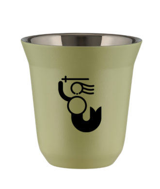 Kubek pistacjowy 150 ml, WARSZAWSKA SYRENKA kubek termiczny na kawe | 65,00 zł