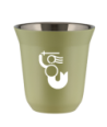 Kubek pistacjowy 150 ml, WARSZAWSKA SYRENKA (bialy) kubek termiczny na kawe | 65,00 zł