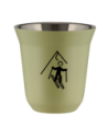 Kubek pistacjowy 150 ml, NARCIARSTWO (czarny) kubek termiczny na kawe | 65,00 zł
