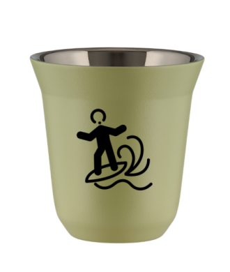 Kubek pistacjowy 150 ml, WINDSURFING kubek termiczny na kawe | 65,00 zł