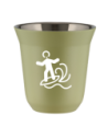 Kubek pistacjowy 150 ml, WINDSURFING (bialy) kubek termiczny na kawe | 65,00 zł
