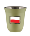 Kubek pistacjowy 150 ml, FLAGA POLSKI kubek termiczny na kawe | 70,00 zł