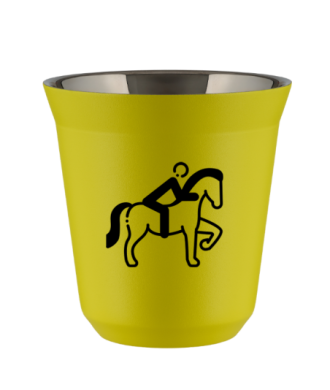Kubek canary yellow 150 ml, JEZDZIECTWO 2 (czarny)