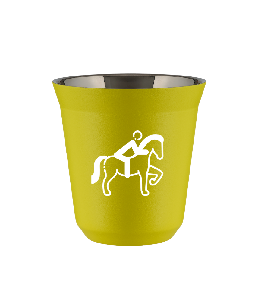 Kubek canary yellow 150 ml, JEZDZIECTWO 2 (bialy) kubek termiczny na kawe | 70,00 zł