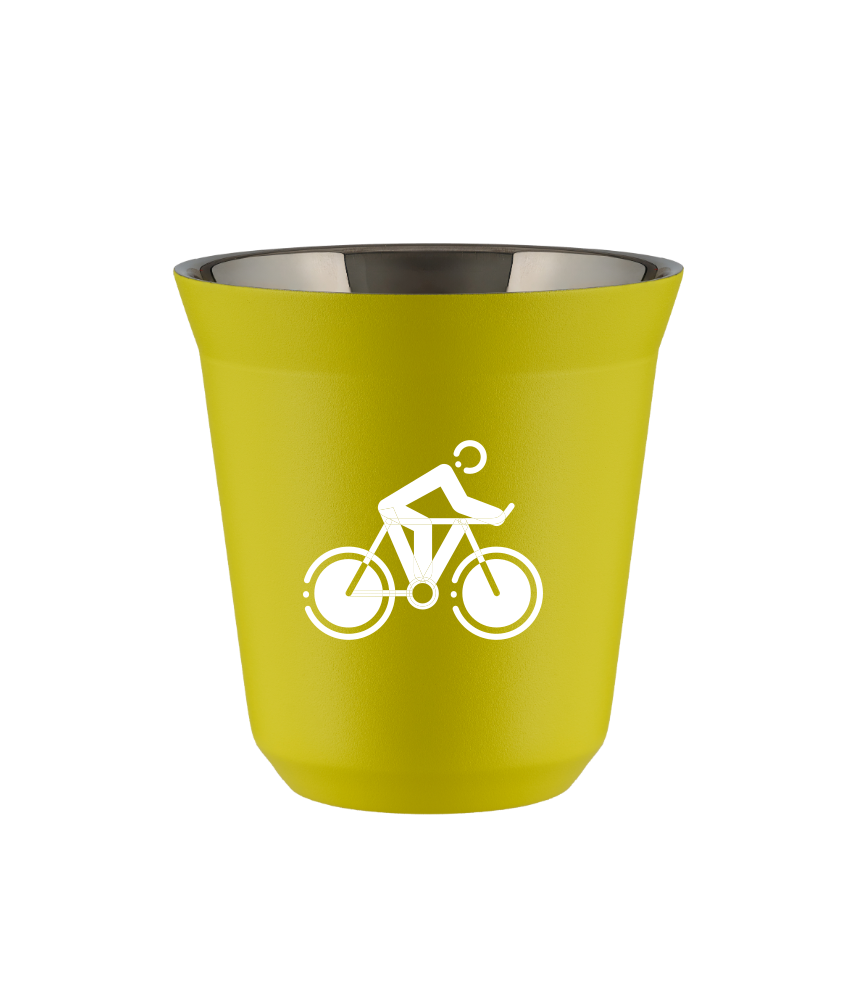Kubek canary yellow 150 ml, KOLARSTWO 2 (bialy) kubek termiczny na kawe | 70,00 zł Kubek canary yellow 150 ml, KOLARSTWO 2 (bialy) kubek termiczny na kawe | 70,00 zł