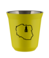 Kubek canary yellow 150 ml, POLSKA (czarny) kubek termiczny na kawe | 70,00 zł
