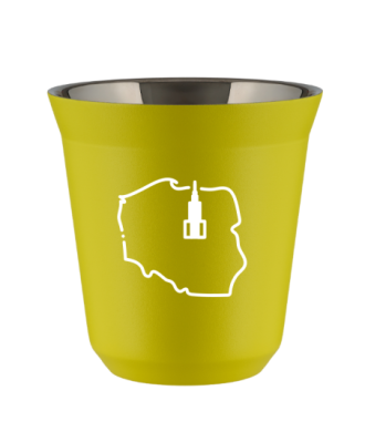 Kubek canary yellow 150 ml, POLSKA (bialy)
