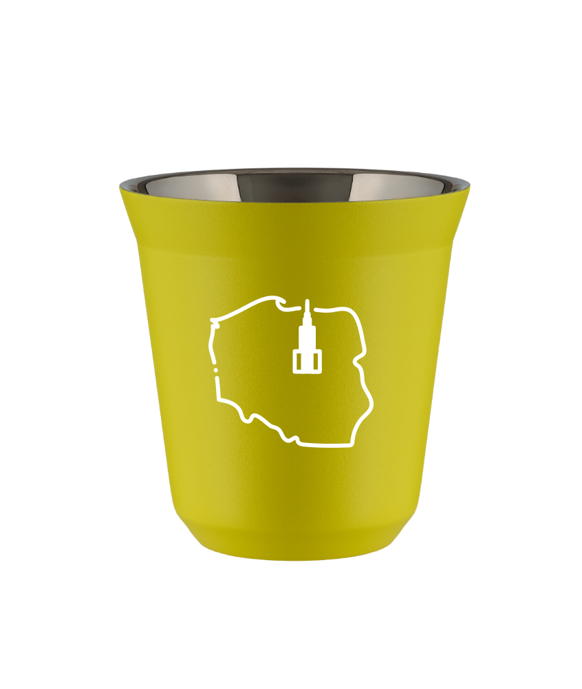 Kubek canary yellow 150 ml, POLSKA (bialy) kubek termiczny na kawe | 70,00 zł Kubek canary yellow 150 ml, POLSKA (bialy) kubek termiczny na kawe | 70,00 zł