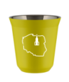 Kubek canary yellow 150 ml, POLSKA (bialy) kubek termiczny na kawe | 70,00 zł