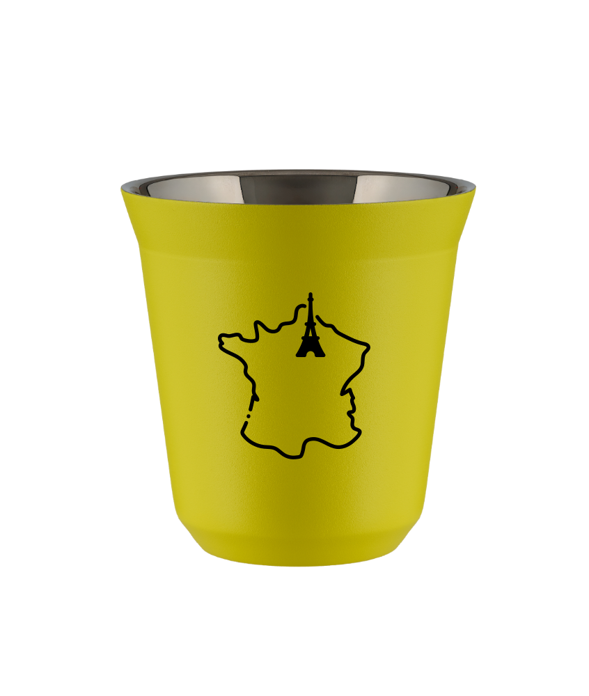 Kubek canary yellow 150 ml, FRANCJA kubek termiczny na kawe | 70,00 zł Kubek canary yellow 150 ml, FRANCJA kubek termiczny na kawe | 70,00 zł