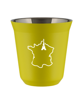 Kubek canary yellow 150 ml, FRANCJA (bialy)