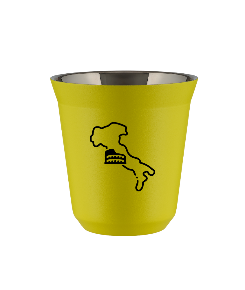 Kubek canary yellow 150 ml, WLOCHY (czarny) kubek termiczny na kawe | 70,00 zł Kubek canary yellow 150 ml, WLOCHY (czarny) kubek termiczny na kawe | 70,00 zł