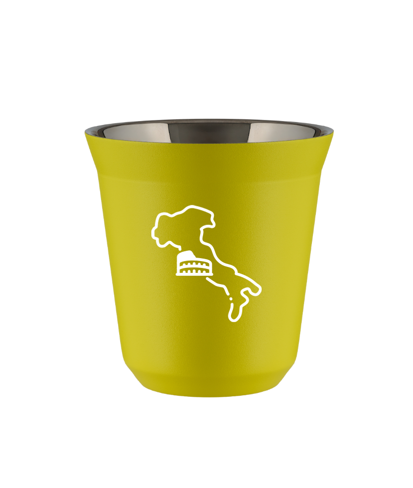 Kubek canary yellow 150 ml, WLOCHY (bialy) kubek termiczny na kawe | 70,00 zł Kubek canary yellow 150 ml, WLOCHY (bialy) kubek termiczny na kawe | 70,00 zł