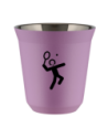 Kubek liliowy 150 ml, TENIS 2 (czarny) kubek termiczny na kawe | 65,00 zł