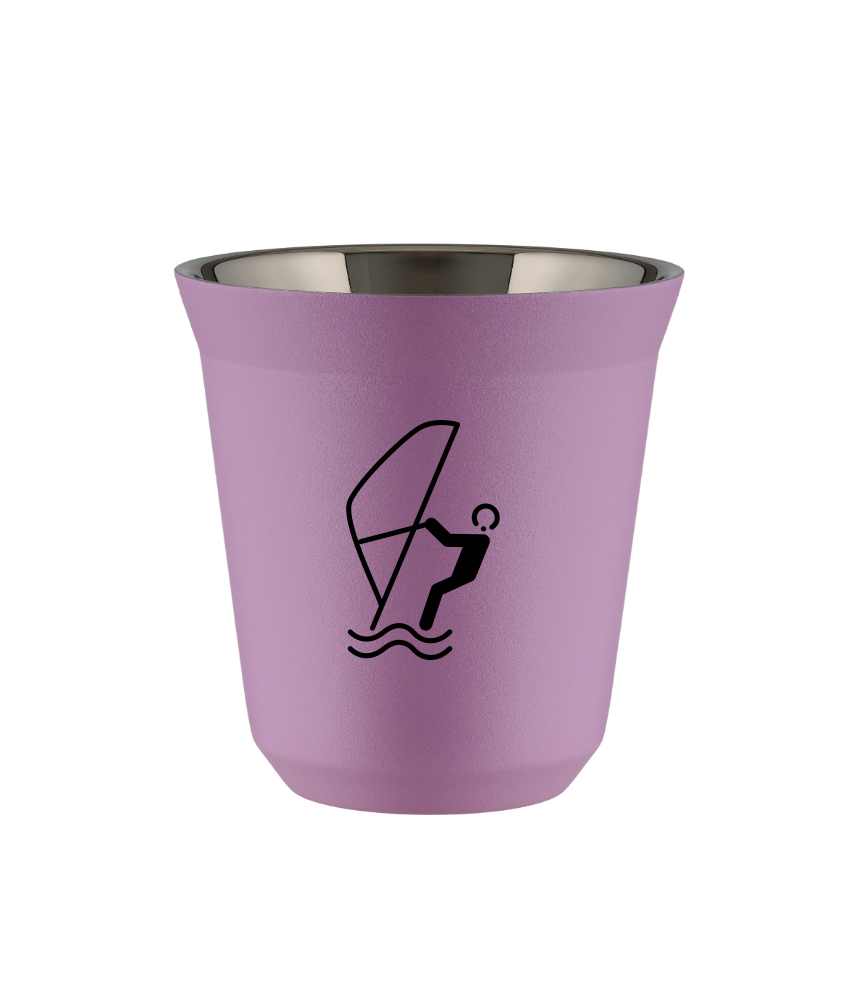 Kubek liliowy 150 ml, SPORTY WODNE kubek termiczny na kawe | 65,00 zł