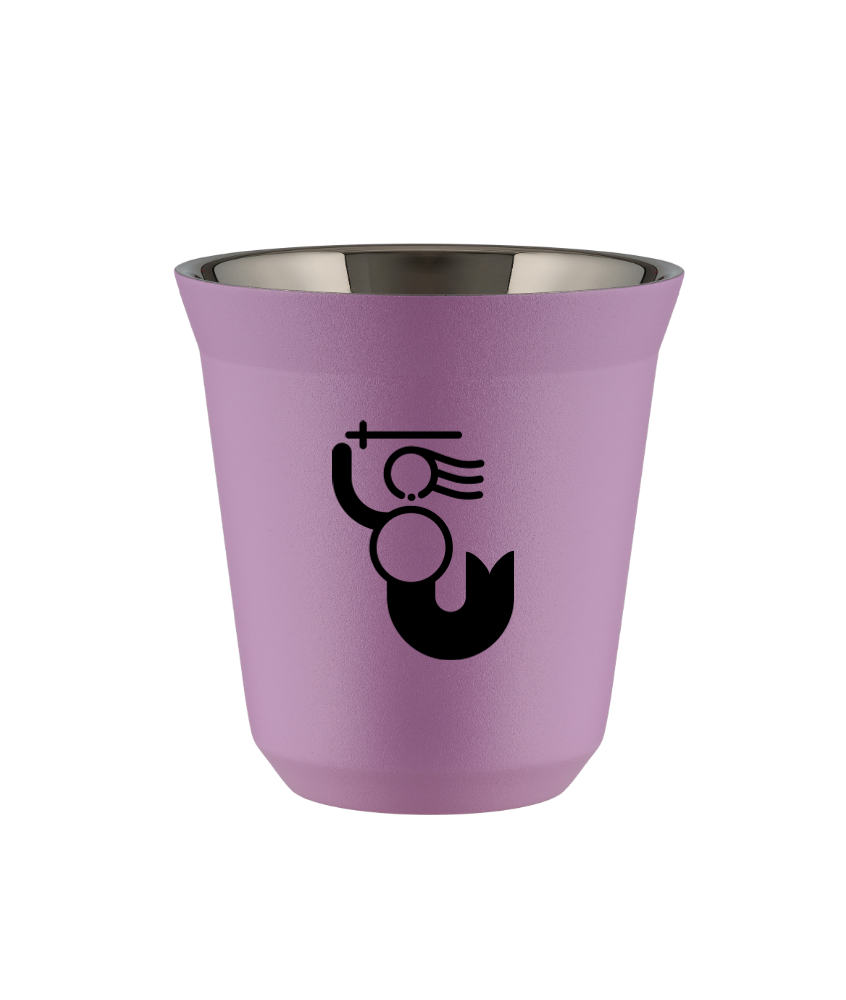 Kubek liliowy 150 ml, WARSZAWSKA SYRENKA kubek termiczny na kawe | 65,00 zł Kubek liliowy 150 ml, WARSZAWSKA SYRENKA kubek termiczny na kawe | 65,00 zł