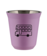 Kubek liliowy 150 ml, AUTOBUS (czarny) kubek termiczny na kawe | 65,00 zł