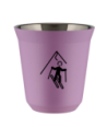 Kubek liliowy 150 ml, NARCIARSTWO (czarny) kubek termiczny na kawe | 65,00 zł