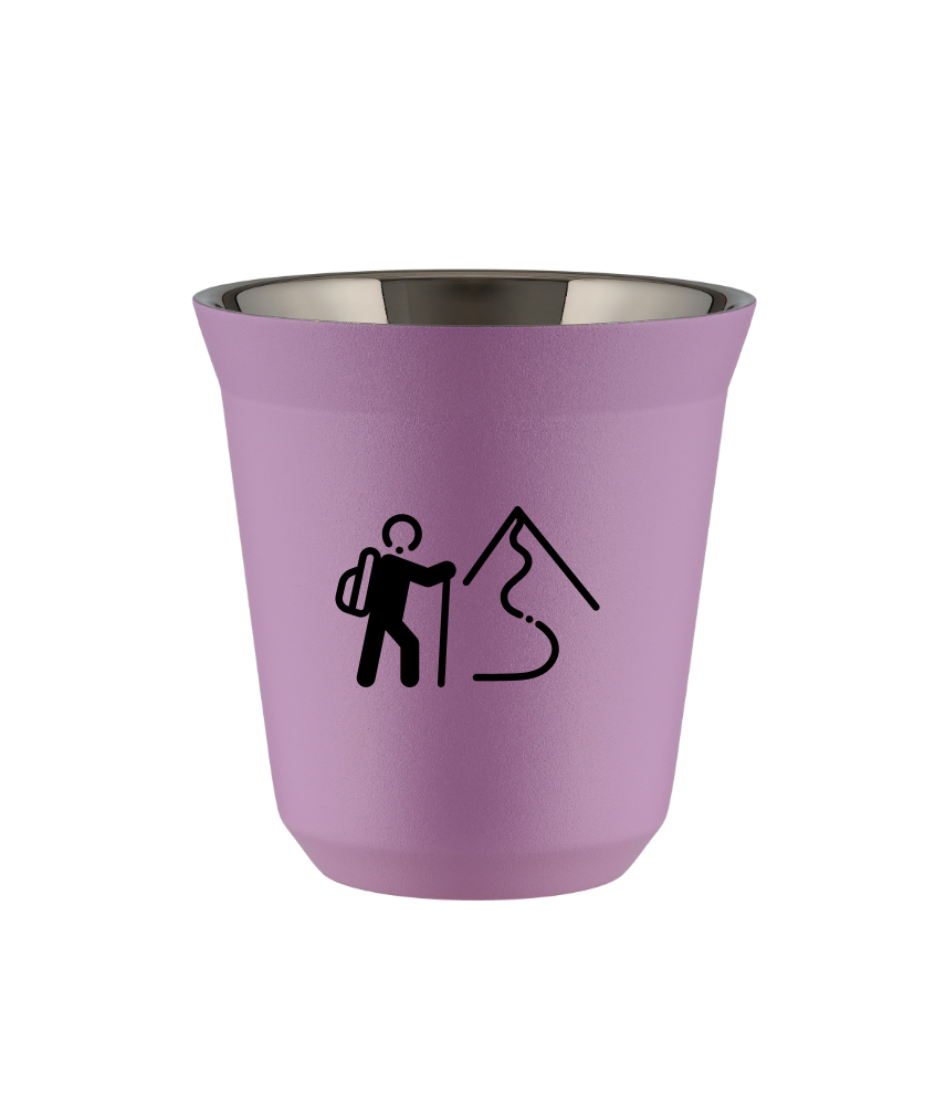 Kubek liliowy 150 ml, WSPINACZKA 2 (czarny) kubek termiczny na kawe | 70,00 zł Kubek liliowy 150 ml, WSPINACZKA 2 (czarny) kubek termiczny na kawe | 70,00 zł